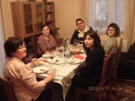 W domu Państwa Niemierków przyjęto Włochów z polską gościnnością