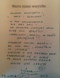 Życzenia Anny Dymnej dla Nowożeńców, fot.: archiwum Fundacji