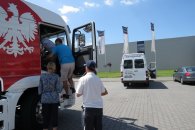 Kabina „Orzełka” zaskakuje przestronnością, fot.: MAN Truck