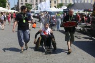 Na Rynek zjechali utytułowani sportowcy niepełnosprawni